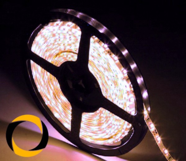 LED Streifen mit SMD5050 LEDs (60 LEDs/m) 5m Rolle kaltweiß
